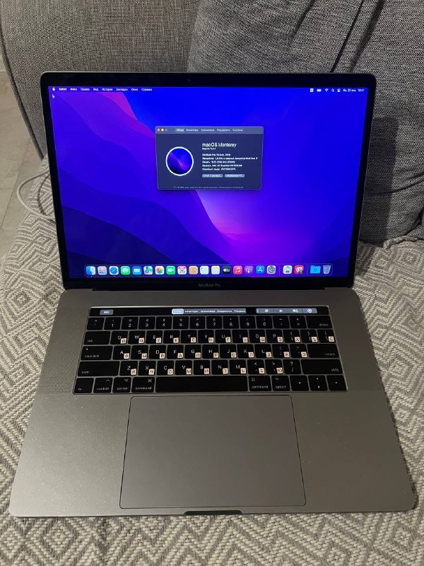 MacBook Pro 15 Touch Bar 2016