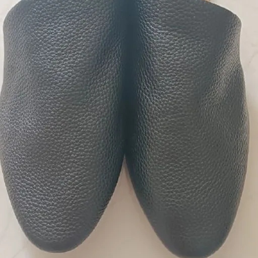 Мюли кожаные