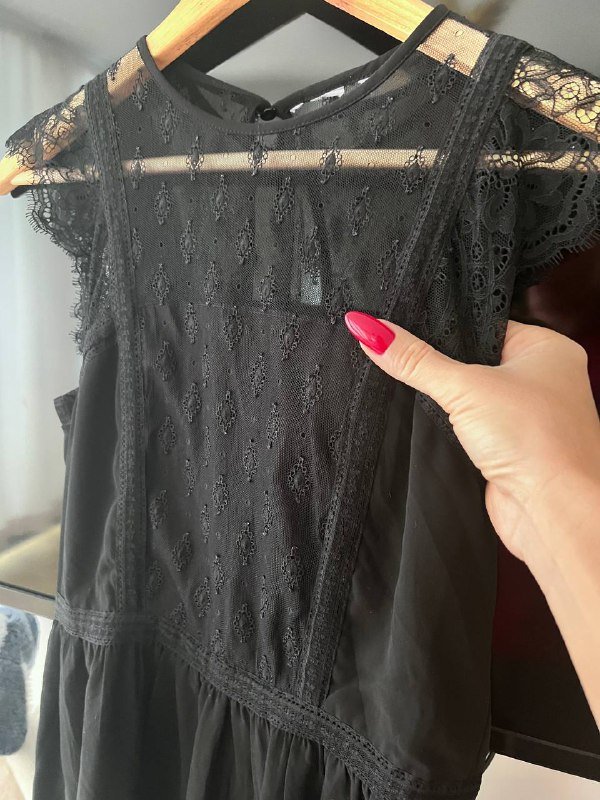 Кружевное платье размер 44 2