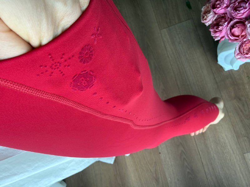 Леггинсы lining новые утяжка красные M-L 5