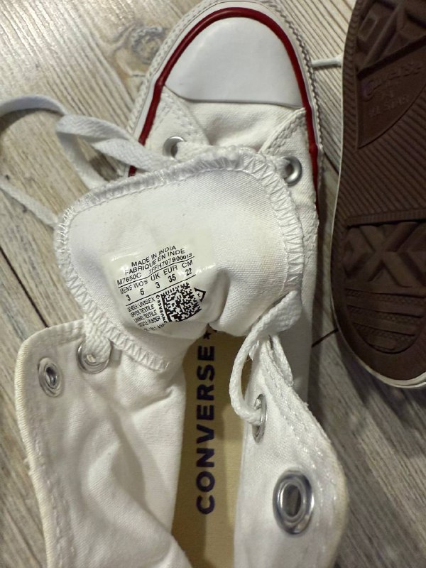 Кеды converse белые 35 размер 4