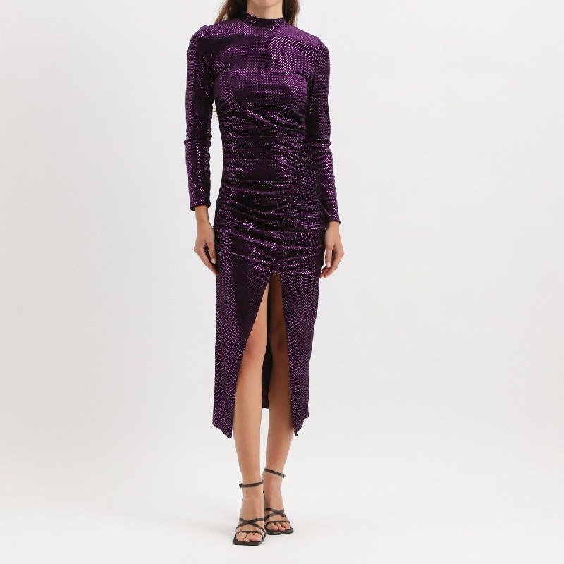 Платье бархатное Zara размер S 4