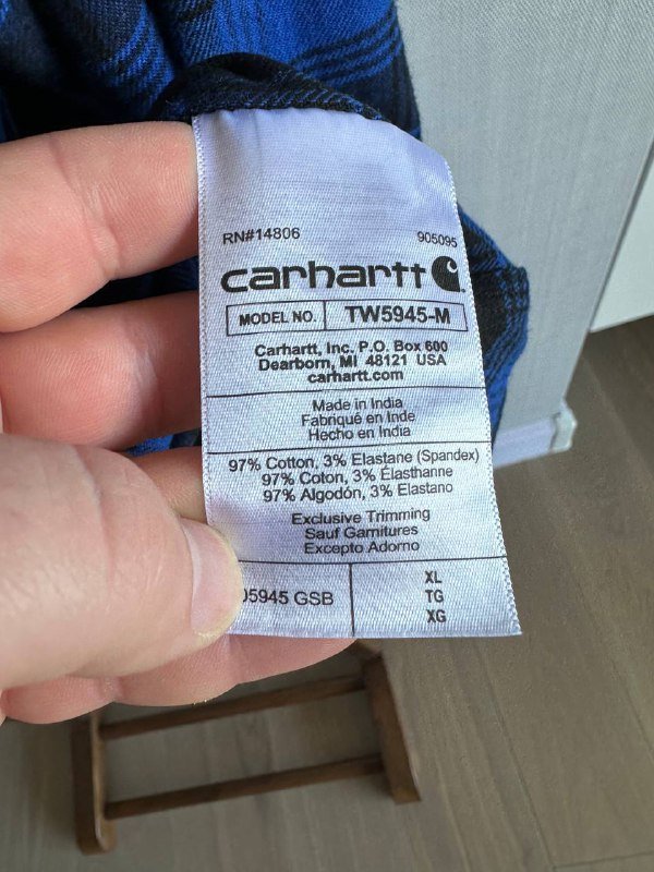 Фланелевая рубашка Carhartt, кроссовки Salomon, флисовая куртка The North Face 4