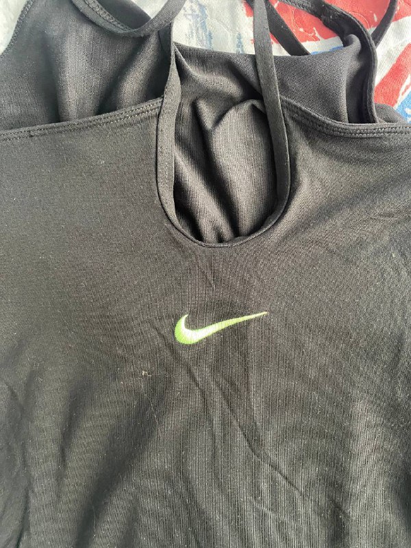 Nike топ спортивный двухслойный размер M 3