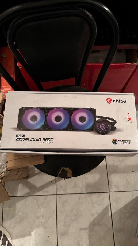 Водяное охлаждение MSI с 3 кулерами