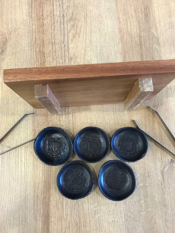 Набор для суши и роллов с доской, ковриком, щипцами, пиалами 5