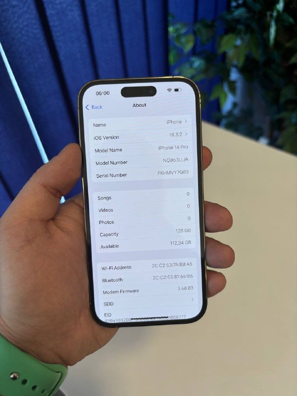 iPhone 14 Pro Gold 128GB eSIM телефон