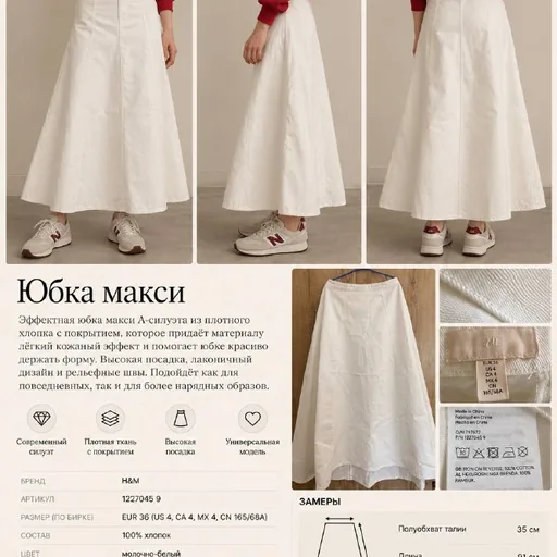 Юбка макси H&M