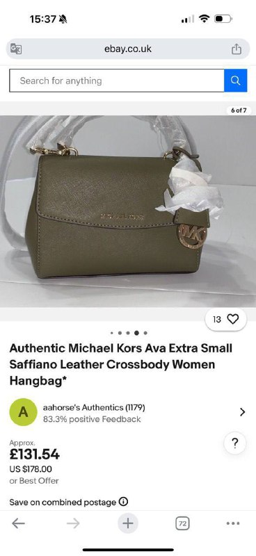 рюкзак MICHAEL KORS Nylon Kelsey, сумка MICHAEL KORS Ava Extra Small, сумка REBECCA MINKOFF Edie Grey 4