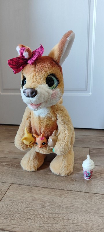 HASBRO FURREAL интерактивная кенгуру с детёнышами