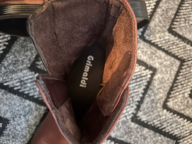 Сапоги кожаные испанские размер 41