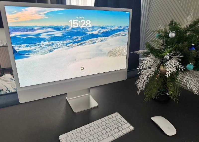 iMac M3 2023 Silver 24 inch, 16GB RAM, 256 SSD