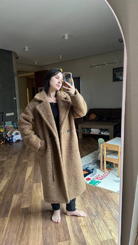 шубка тедди размер хс-м 4