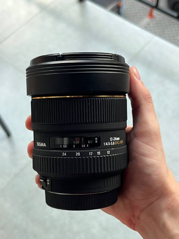 Sigma EF 35mm f1.4 art объектив, Sigma EF 12-24 f4.5-5.6 объектив 3