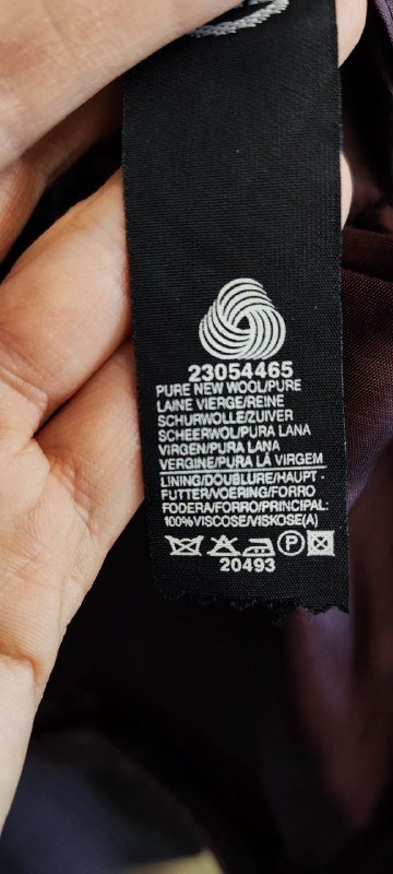 Пиджак шерстяной мужской с дефектом 3