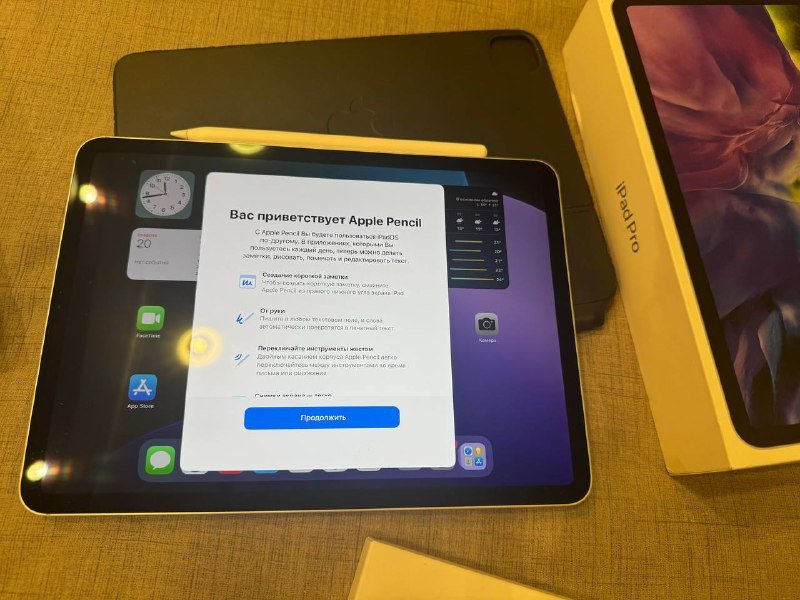 iPad Pro 11 256GB с Apple Pencil и чехлом-клавиатурой 6