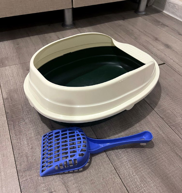 лоточек для котика, набор игрушек, подстилка под лоток 4