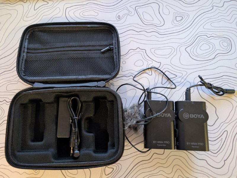 Беспроводной микрофон-петличка Boya BY-WM4 PRO