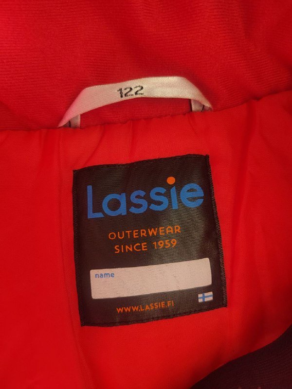 Зимний комплект Lassie, утеплённые штаны Futurino размер 122