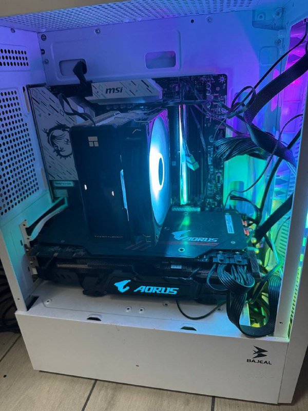 Компьютер AMD Ryzen 5 7500F, GTX 1080 8GB, MSI B650M, 16GB DDR5, SSD 256GB