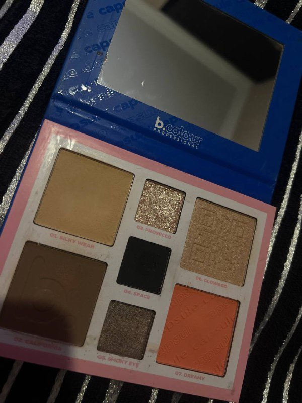 Палетка b.color capsule, тональные кремы, тинты, тени 2