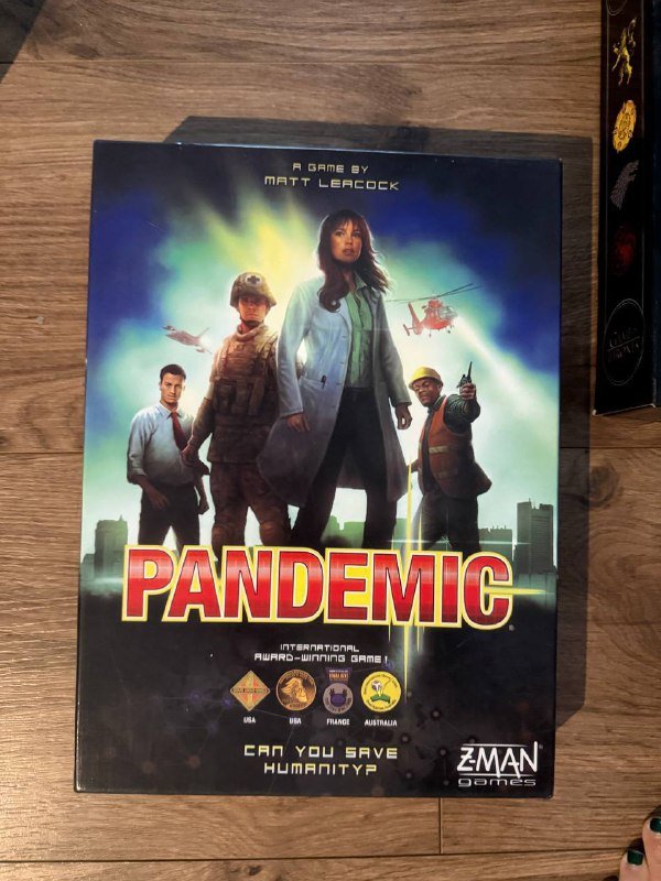 настольные игры cluedo, azul, pandemic, among us, 100 игр, пазлы 1500 деталей 3