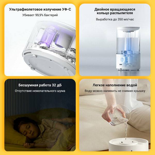 XIAOMI SMART HUMIDIFIER 2 увлажнитель воздуха 3