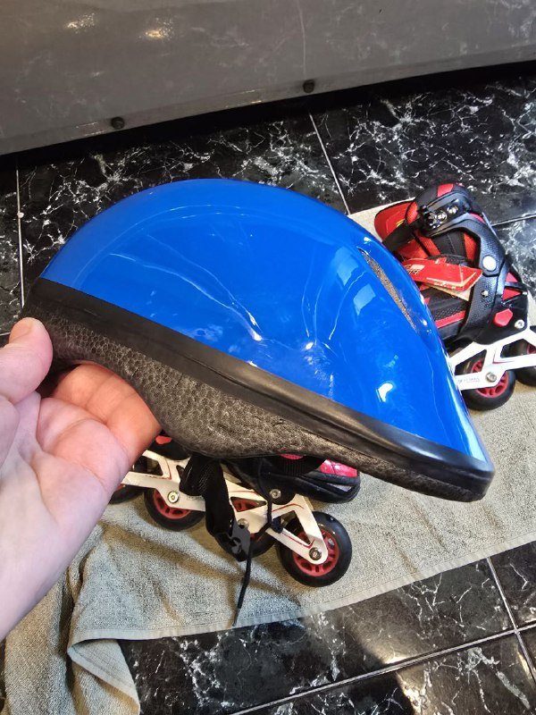 Ролики размер 34-37, шлем 3