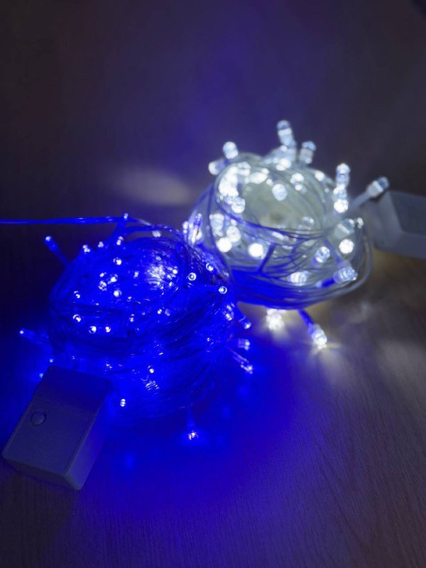 Гирлянда с огоньками 8 метров 2 шт