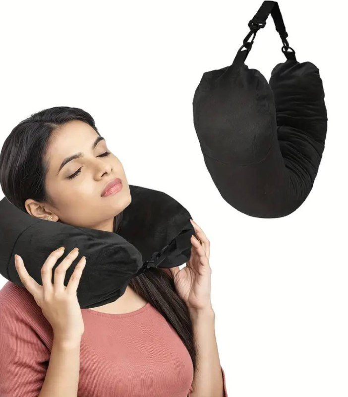 Подушка для шеи для путешествий 5