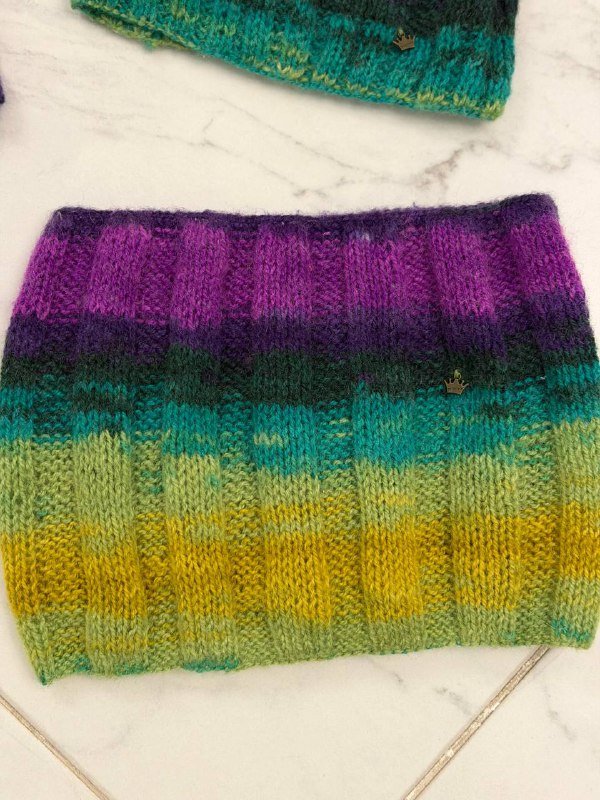 Шапки и снуд ручной работы 5