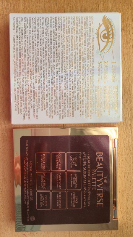 Палетка теней Beautyverse Charlotte Tilbury 4