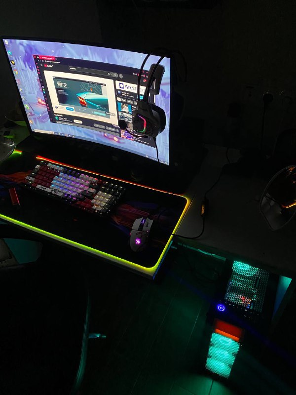 Монитор 180Hz 27inch Curved 3