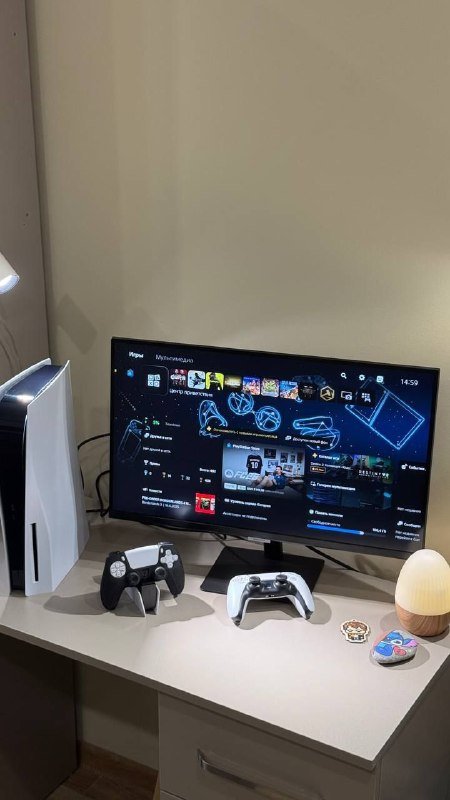 Playstation 5 дисковая версия с джойстиками и диском 2