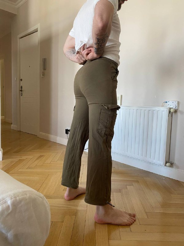 Штаны-карго женские унисекс 2