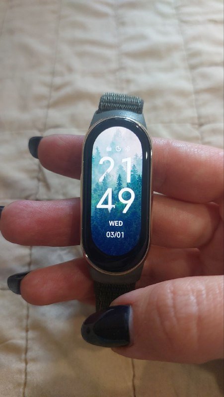 Xiaomi smart band 8, три ремешка