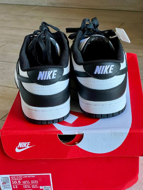 Новые кроссовки Nike реплика натуральная кожа размер 44.5 3
