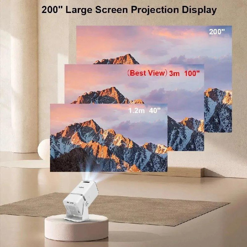 Проектор Thundeal TD80W FullHD 1080p Android 13 WiFi Bluetooth 2