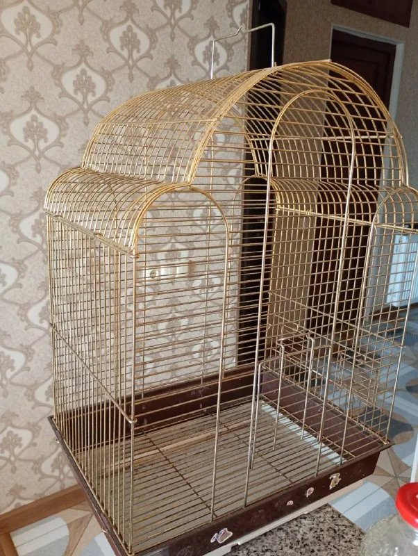 Клетка для попугая, качеля 1