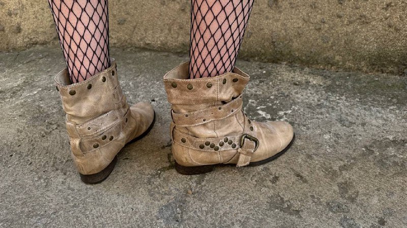 Кожаные ботинки, размер 39 4