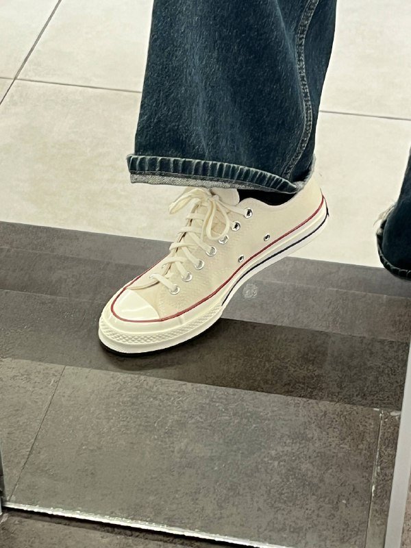 Белые низкие кеды Converse Taylor All Star 42-43