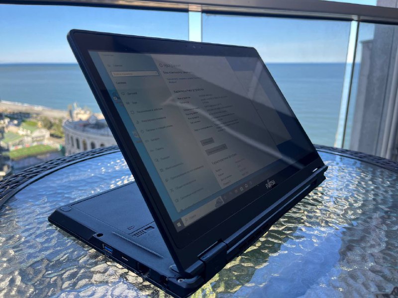 Fujitsu Lifebook P727 i5-7200u 512 SSD 16GB 12.5" IPS Full-HD ноутбук-трансформер 6