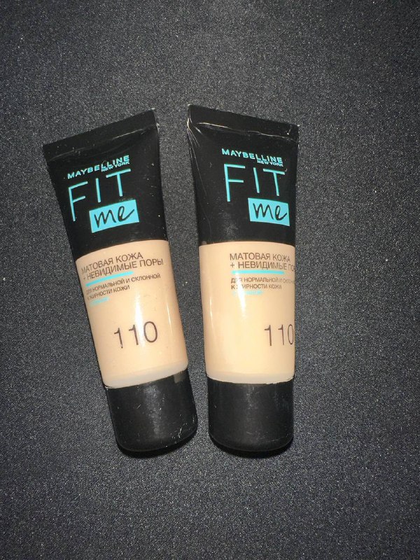 Тональная основа maybelline fit me 110 тон 2шт