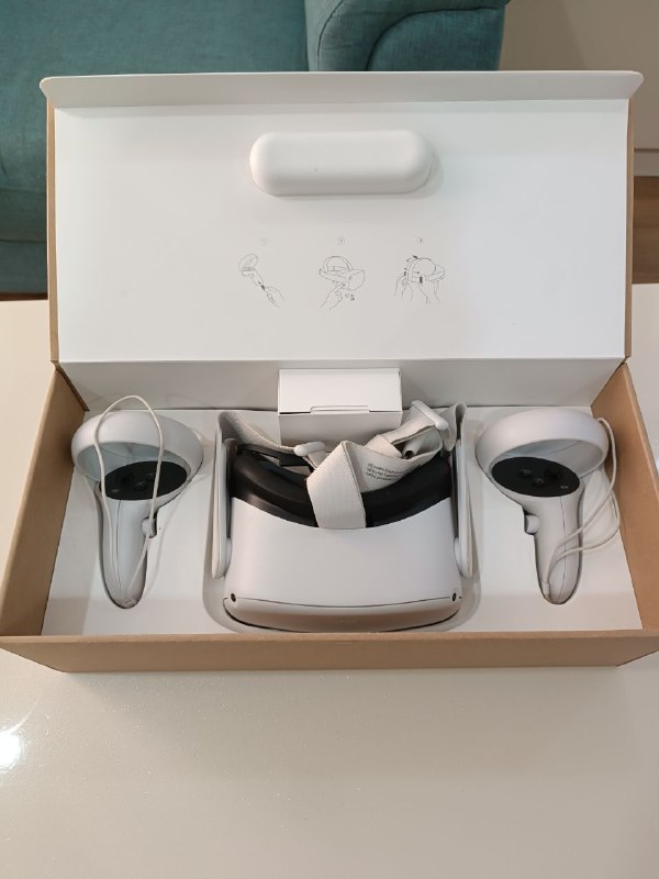 Комплект виртуальной реальности VR Meta Quest 2, 128ГБ 1