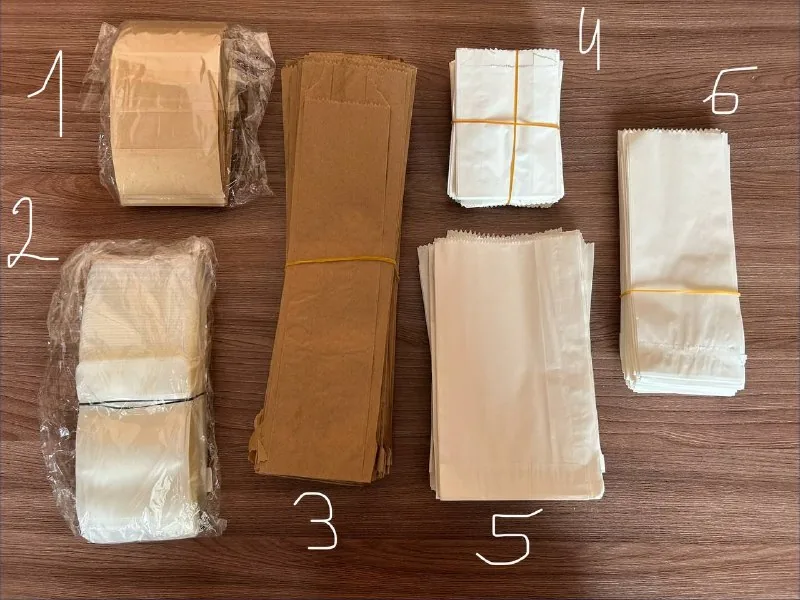 Крафт пакеты, подвески, бутылочки, шалфей, вощина, коробки 1