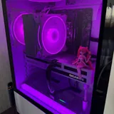 Gaming computer with monitor and desk 1