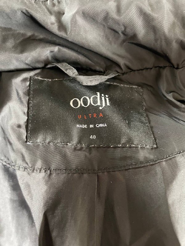 Пуховик oodji черный размер 40 XS 5