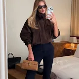 YSL Yves Saint Laurent suede jacket 1