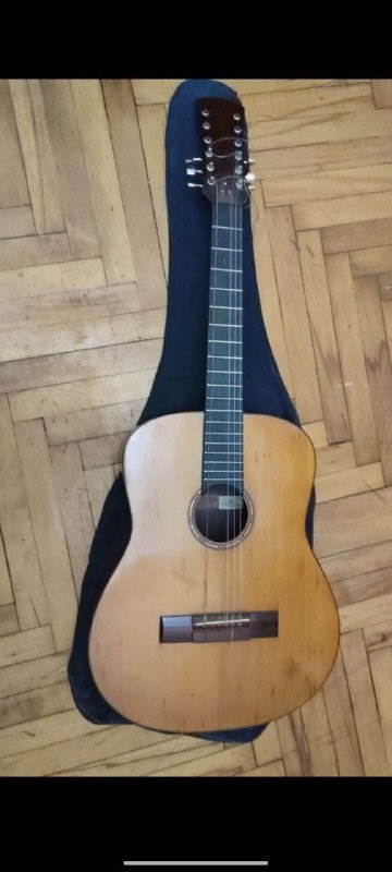 Классическая 12-струнная акустическая гитара с чехлом