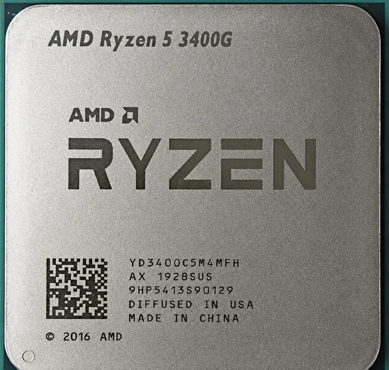 Процессор AMD Ryzen 5 3400G